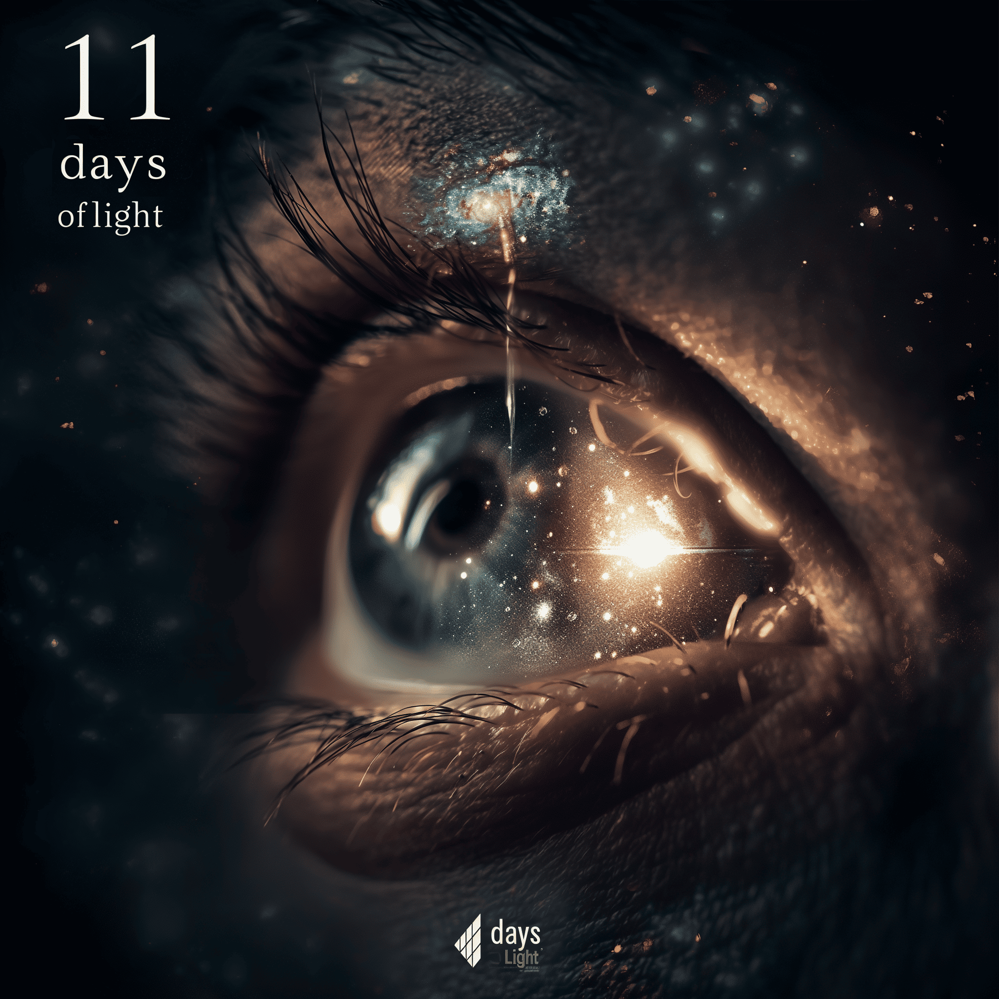 Holistic Universe Model 11 days of light